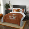 Texas Longhorns Logo With Iconic Colors Bedding Set (duvet Cover & Pillow Cases)