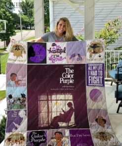 The Color Purple Quilt Blanket For Fans