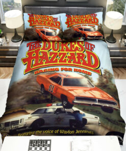 The Dukes Of Hazzard (1979-1985) Racing For Home Movie Poster Bed Sheets Duvet Cover Bedding Sets
