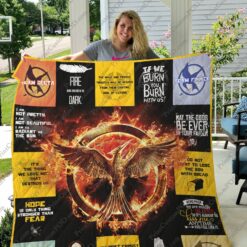 The Hunger Game Quilt Blanket