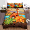 The Land Before Time (1988) Movie Friends Bed Sheets Duvet Cover Bedding Sets
