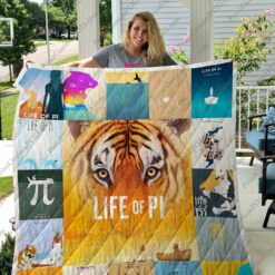 The Life Of Pi Quilt Blanket Great Customized Blanket Gifts For Birthday Christmas Thanksgiving