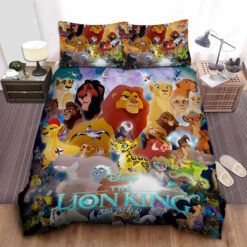 The Lion King Revisited Movie Poster Bed Sheets Duvet Cover Bedding Sets