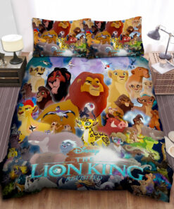 The Lion King Revisited Movie Poster Bed Sheets Duvet Cover Bedding Sets