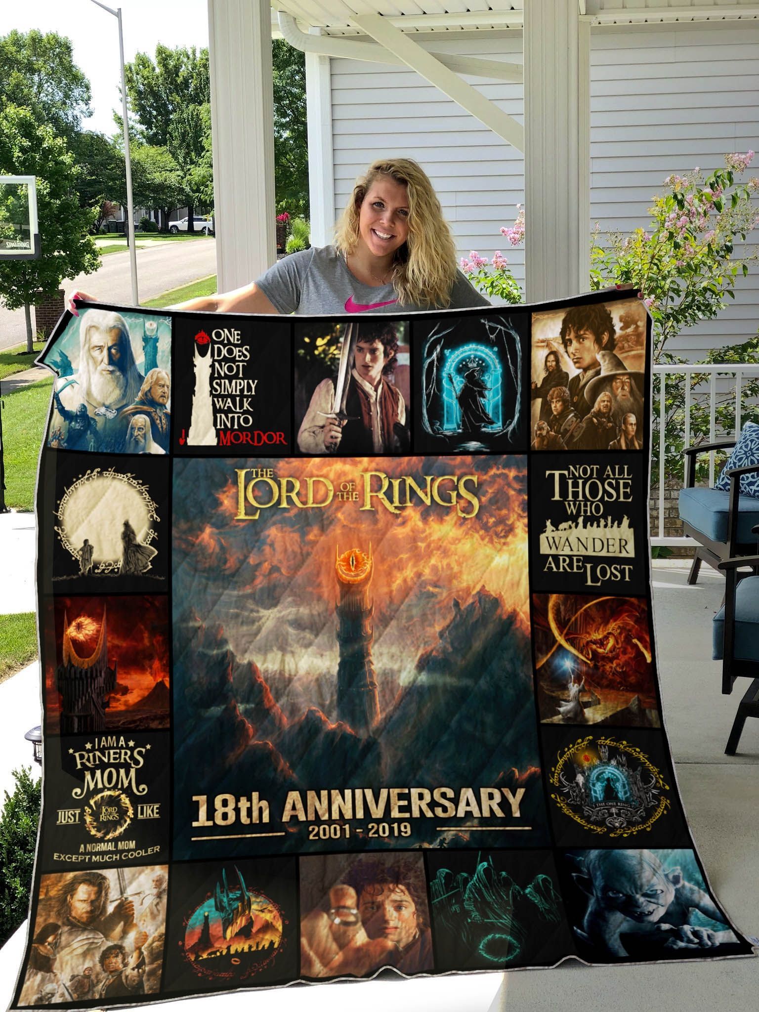 The Lord Of The Rings All Season Plus Size Quilt Blanket