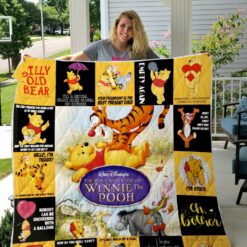 The Many Adventures Of Winnie The Pooh Quilt Blanket Ver 17
