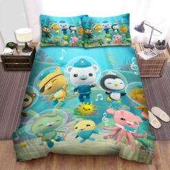 The Octonauts Having Fun Bed Sheets Spread Duvet Cover Bedding Sets