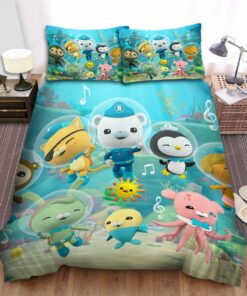 The Octonauts Having Fun Bed Sheets Spread Duvet Cover Bedding Sets
