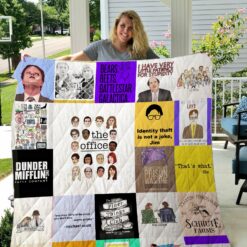 The Office Quilt Blanket 01
