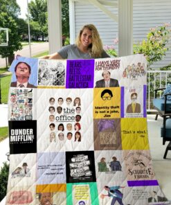The Office Quilt Blanket 01