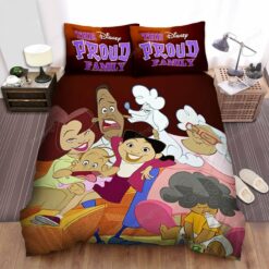 The Proud Family Portrait Bed Sheets Spread Duvet Cover Bedding Sets