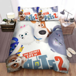 The Secret Life Of Pets 2 (2019) Movie Poster Bed Sheets Duvet Cover Bedding Sets