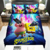 The Spongebob Movie: Sponge On The Run (2020) A Huge Journey To Find A Tiny Friend Bed Sheets Duvet Cover Bedding Sets