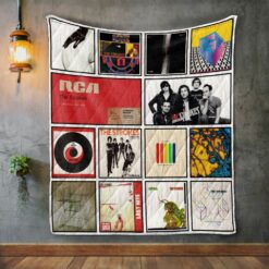 The Strokes Album Covers Quilt Blanket