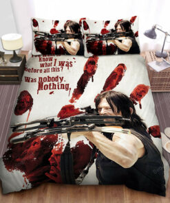 The Walking Dead Daryl Dixon Bed Sheets Duvet Cover Bedding Sets