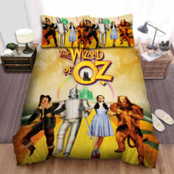 The Wizard Of Oz Movie In Theatres Everywhere For The First Time In Generations Poster Bed Sheets Duvet Cover Bedding Sets