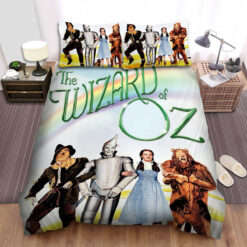 The Wizard Of Oz Movie Rainbow Photo Bed Sheets Spread Comforter Duvet Cover Bedding Sets