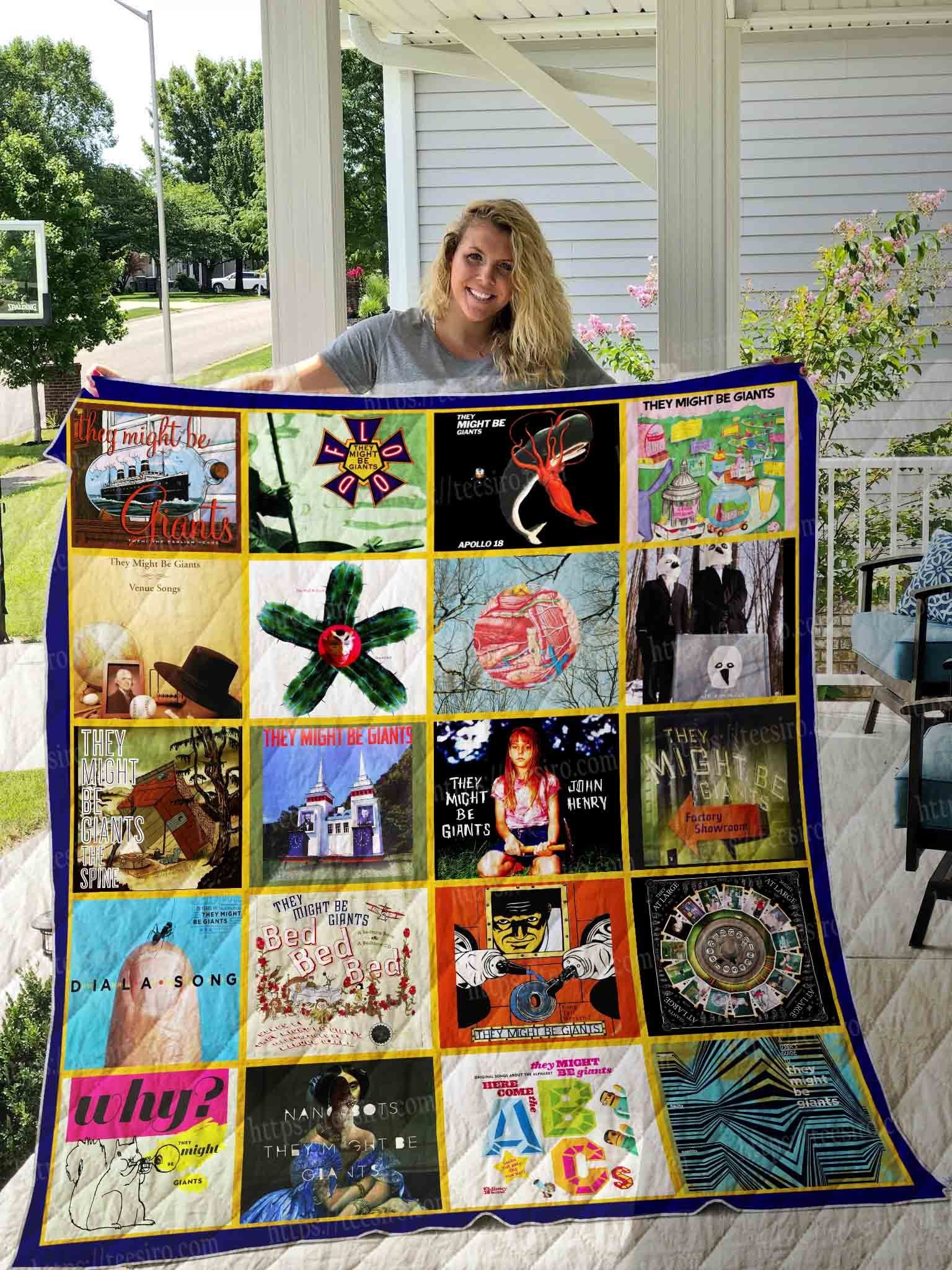 They Might Be Giants Quilt Blanket 01