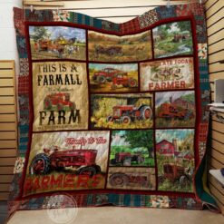 This Is A Farmall Farm All Others Will Be Plowed Quilt Blanket