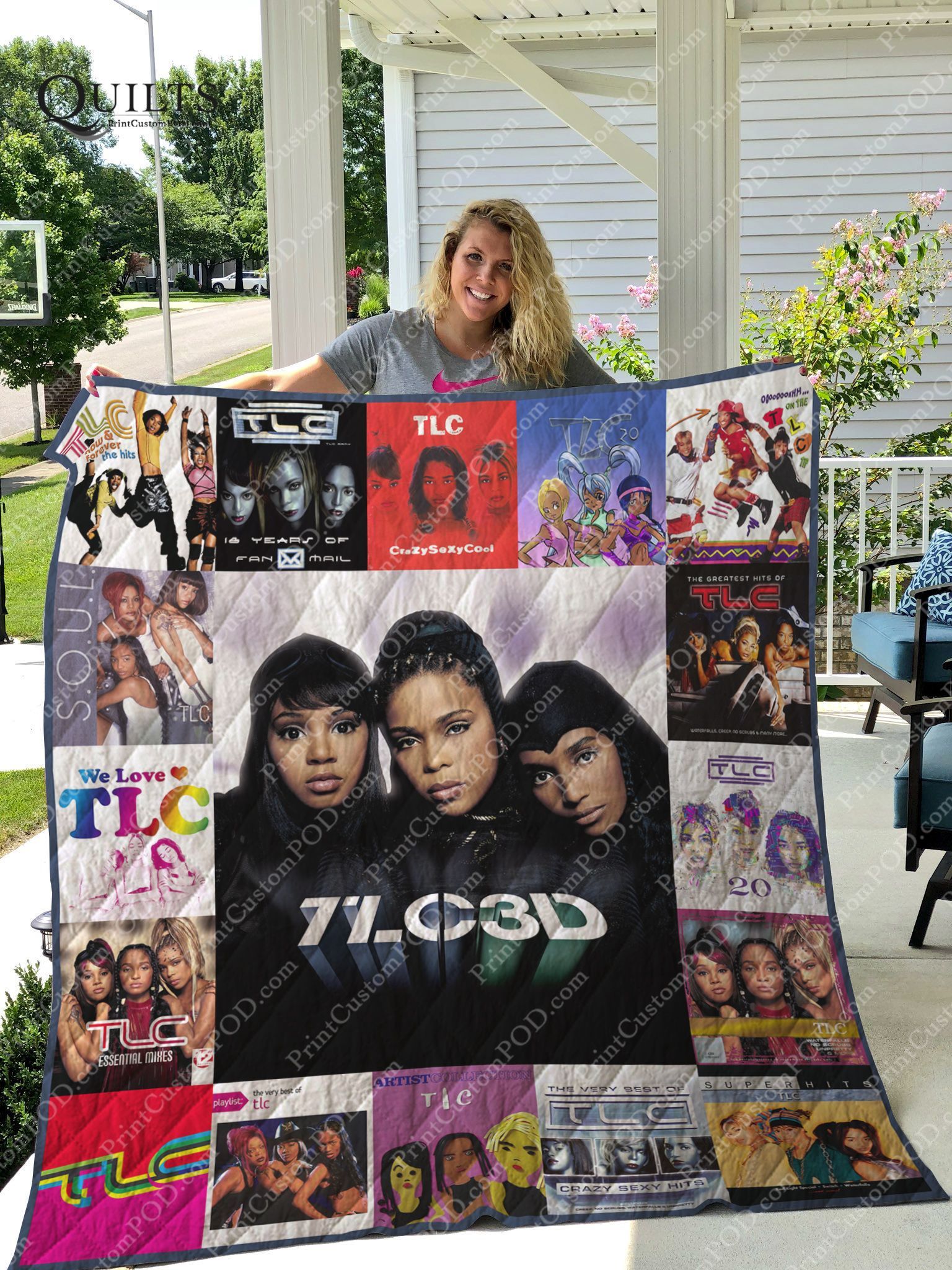 Tlc Albums Quilt Blanket For Fans Ver 17
