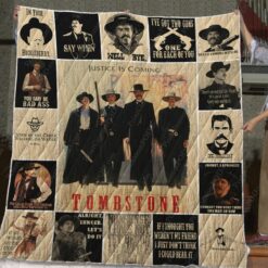 Tombstone Quilt Blanket For Fans