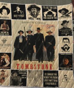 Tombstone Quilt Blanket For Fans
