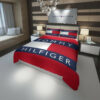 Tommy Hilfiger Logo Custom Bedding Set Duvet Cover#3