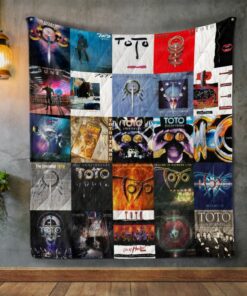 Toto Album Covers Quilt Blanket