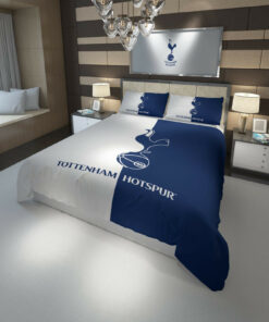 Tottenham Hotspur Fc Logo Football Club Duvet Cover Bedding Set