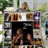Tupac Shakur Albums Cover Poster Quilt Blanket