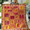 Usc Trojans Fleece Blanket