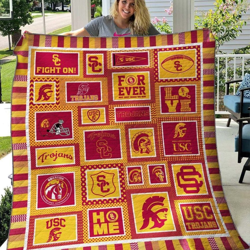 Usc Trojans Fleece Blanket