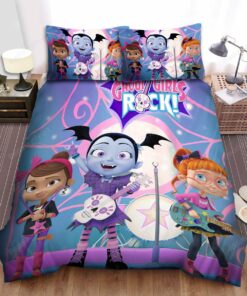 Vampirina Ghoul Girls Rock Bed Sheets Spread Duvet Cover Bedding Sets