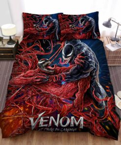 Venom: Let There Be Carnage Movie Imax Poster Bed Sheets Spread Duvet Cover Bedding Sets