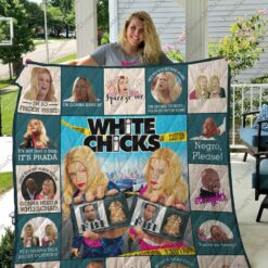 White Chicks Quilt Blanket Ver0117