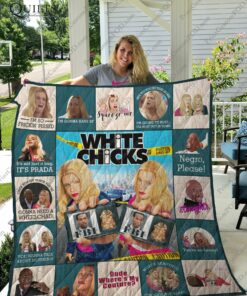 White Chicks Quilt Blanket Ver0117