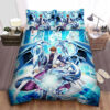 Yu-gi-oh! Neo Blue Eyes White Dragon Kaiba Bed Sheets Duvet Cover Bedding Sets